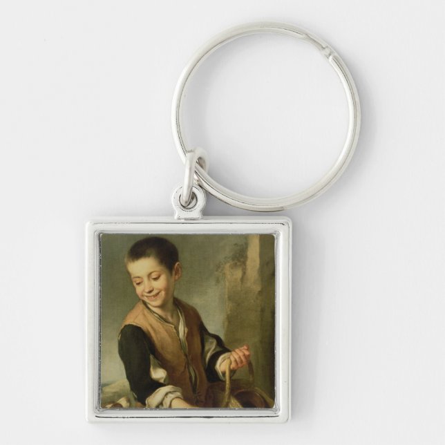 Boy with a Dog, c.1650 Key Ring (Front)