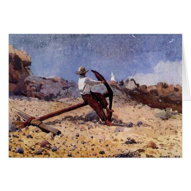 Boy With Anchor (Front Horizontal)