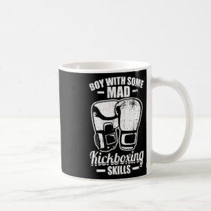 Boy With Some Mad Kickboxing Skills Coffee Mug