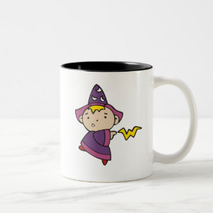 Boy Wizard Two-Tone Coffee Mug