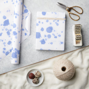 boy wrapping paper