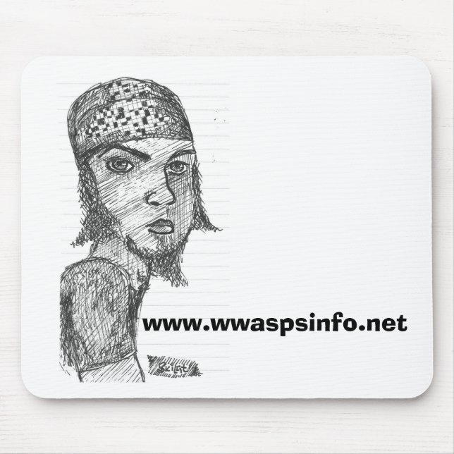 boy, www.wwaspsinfo.net mouse mat (Front)