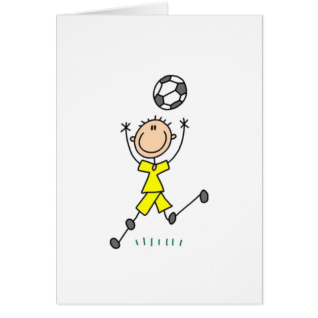 Boy Yellow Soccer Uniform (Front)