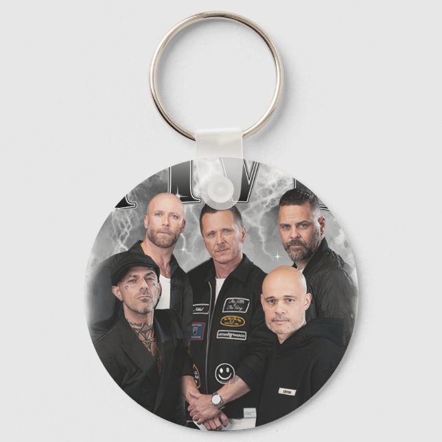 boyband five vintage key ring (Front)