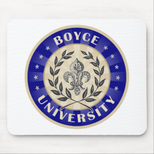 Boyce University Navy Mouse Mat