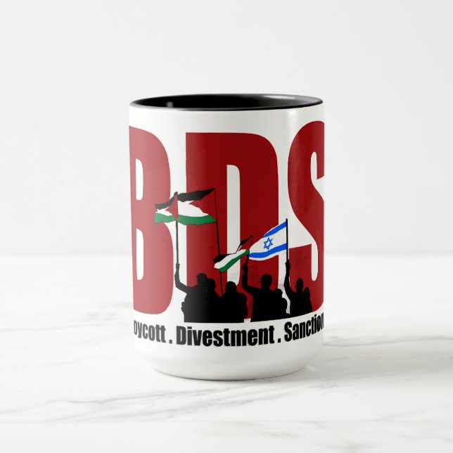 Boycott. Divestment. Sanctions. Mug (Center)