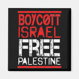 Boycott Israel Palestine Gaza War Awareness Magnet
