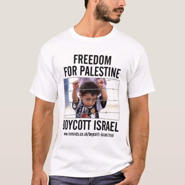 Boycott Israel T-Shirt (Front)