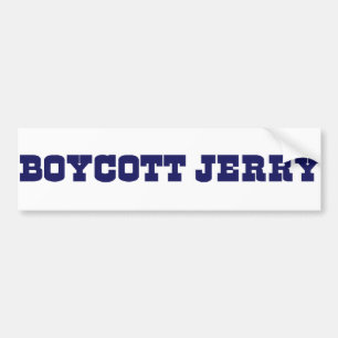 Boycott Jerry bumper sticker
