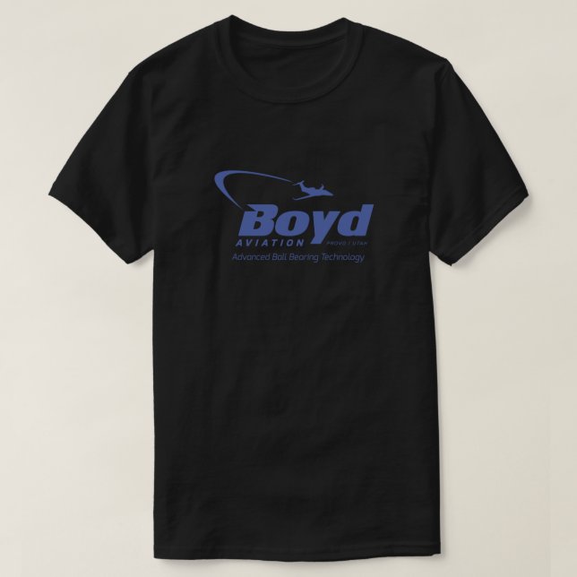 Boyd Aviation Relaxed Fit T-Shirt (Design Front)
