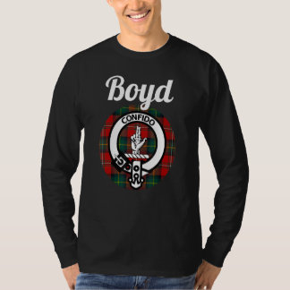 Boyd Clan Scottish Name Coat Of Arms Tartan T-Shirt