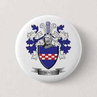 Boyd Family Crest Coat of Arms 6 Cm Round Badge
