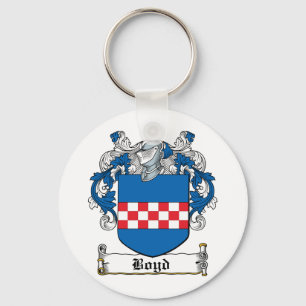Boyd Family Crest Key Ring
