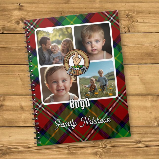 Boyd Family Photo Collage Notebook (Creator Uploaded)