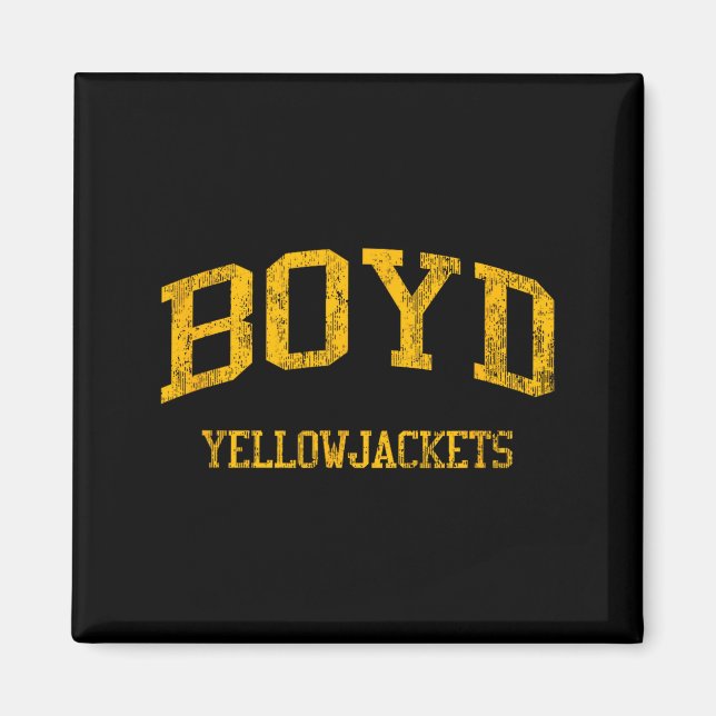 Boyd High School Hs Boyd Magnet (Front)