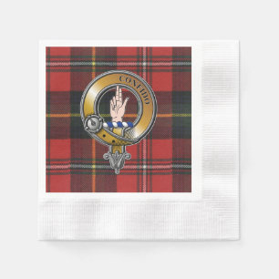 Boyd Tartan & Badge Napkin