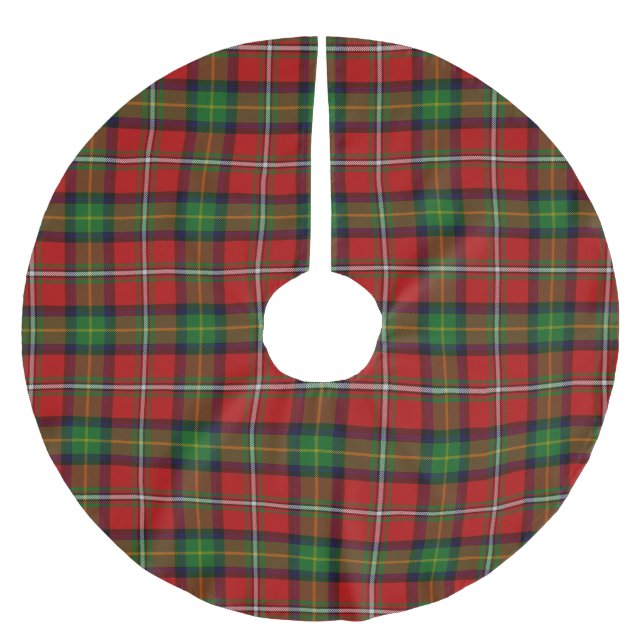 Boyd Tartan Brushed Polyester Tree Skirt (Front)