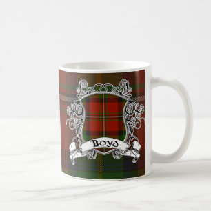 Boyd Tartan Shield Coffee Mug