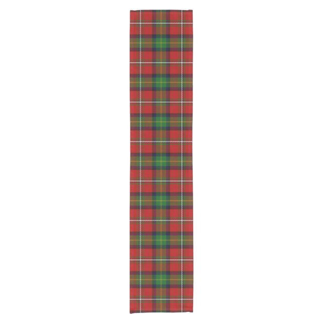 Boyd Tartan Short Table Runner (Front)