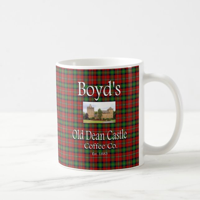 Boyd's Old Dean Castle Coffee Co. Mug (Right)