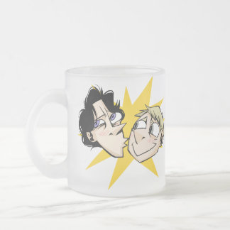 Boyfrans Frosted Glass Coffee Mug
