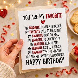 boyfriend birthday card romantic quote