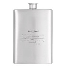 Boyfriend Funny Definition Flask