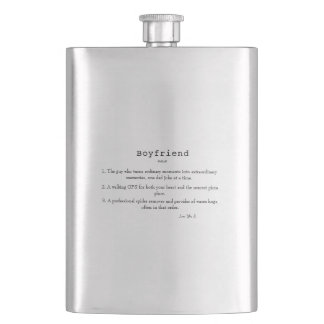 Boyfriend Funny Definition Flask