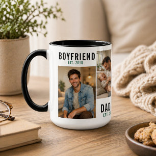 Boyfriend Husband Dad Mug   Personalised Father’s 