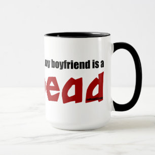 Boyfriend is a Redhead Mug