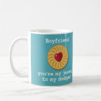 Boyfriend jammy dodger mug