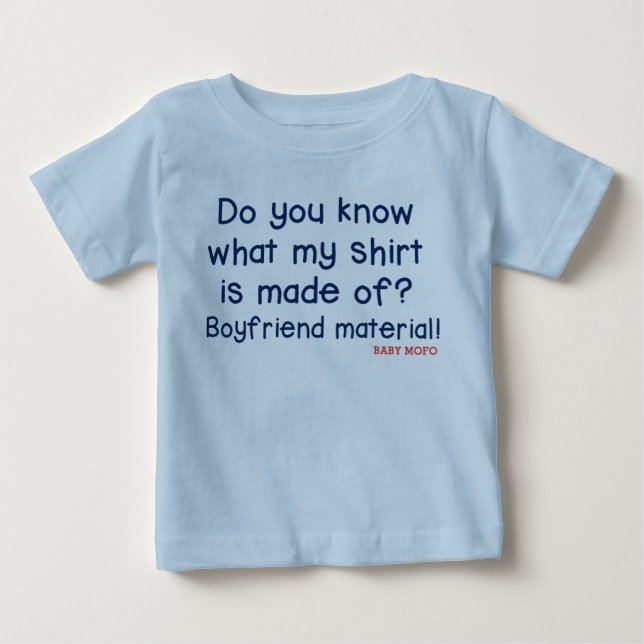 BOYFRIEND MATERIAL TEE (Front)