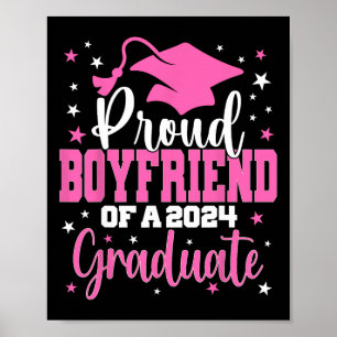 Boyfriend Of A 2024 Graduate Cl Senior Graduation  Poster