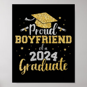 Boyfriend Of Cl Of 2024 Graduate Senior Graduation Poster