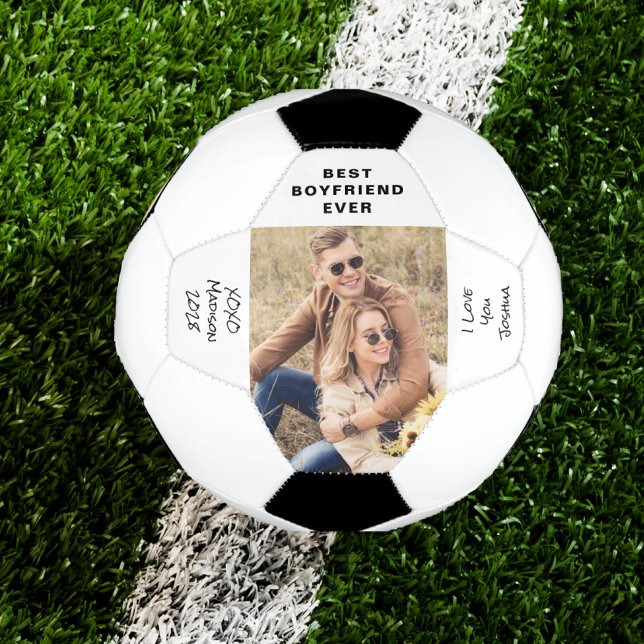 Boyfriend Photo Personalised Football (Creator Uploaded)