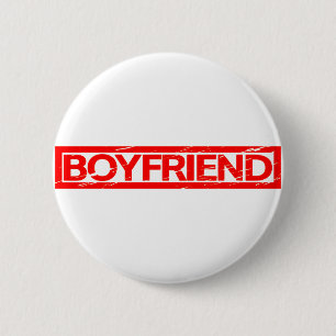 Boyfriend Stamp 6 Cm Round Badge