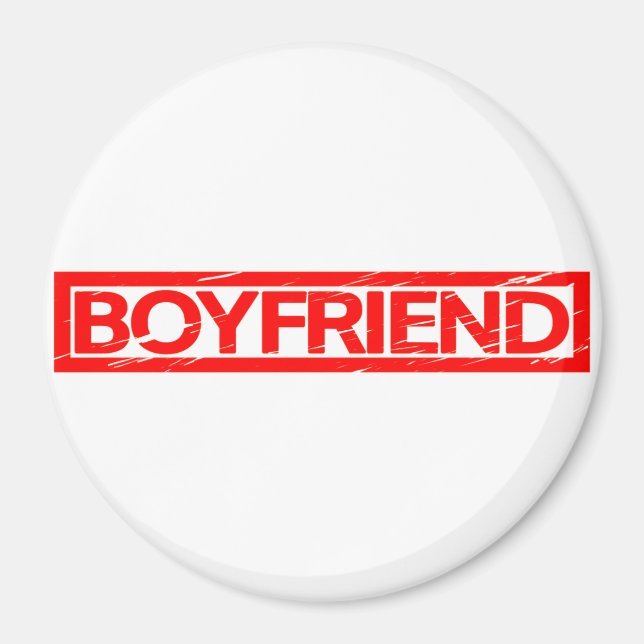 Boyfriend Stamp Magnet (Front)