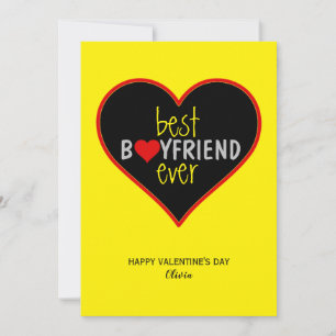 Boyfriend Valentine's Day Holiday Card