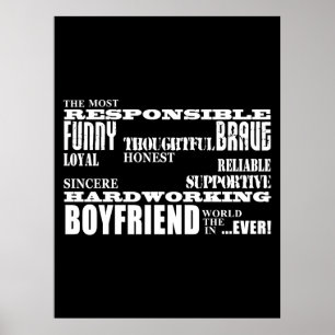 Boyfriends Best & Greatest Boyfriend : Qualities Poster