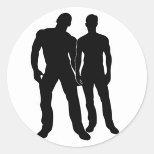 Boyfriends Classic Round Sticker