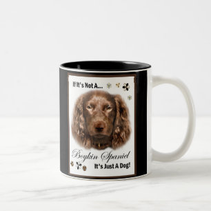 Boykin Spaniel Art Gifts Two-Tone Coffee Mug