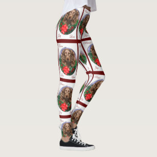 Boykin Spaniel Christmas Leggings