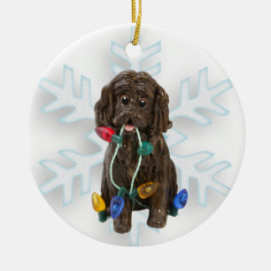 Boykin Spaniel Christmas ornament