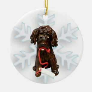 Boykin Spaniel Christmas ornament