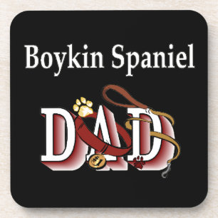 Boykin Spaniel Dad Coaster