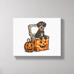 Boykin Spaniel Halloween Canvas Print