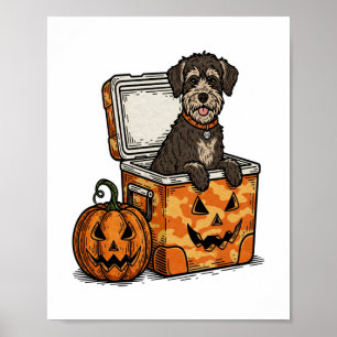 Boykin Spaniel Halloween Poster