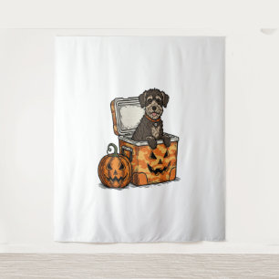 Boykin Spaniel Halloween Tapestry
