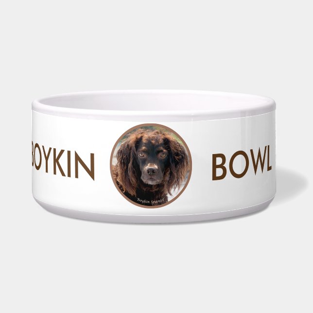 Boykin Spaniel Pet Bowl (Front)