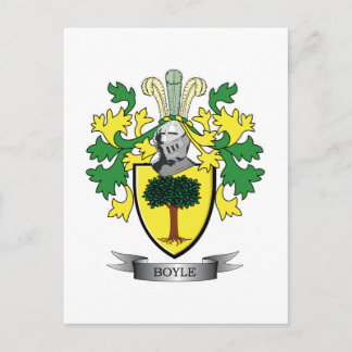 Boyle Coat of Arms Postcard